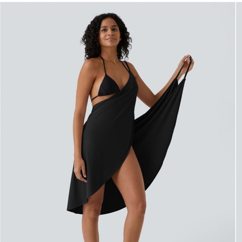 Halara Women's Swim Cover-Up - black